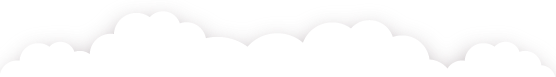 简易白云分割线 图片
